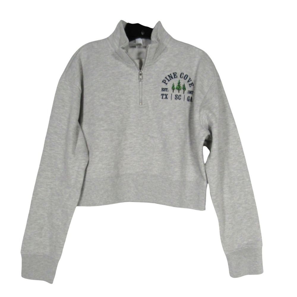 NWT DISTRICT 1967 PINE COVE TX SC GA Embroidered FLEECE BACKING Sweatshirt Sz M